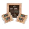 Boveda Starter Kit Bundle: Season a Wooden Storage Box Plus Maintain Humidity with 2-Way Humidity Control | Includes (2) Each Size 60 Boveda 84% RH & 72% RH | 1-Count view 1