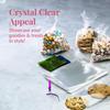 Prestee 200 Pack Clear Plastic Cellophane Bags Goodie Bags 6x8 with 4-Inch Twist Ties, Candy Bags, Cookie Bags, Favor Bags with Ties, Clear Gift Bags, Cellophane Bags (Pack of 200) view 2