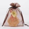 BBCrafts Chocolate Brown 5 x 6.5-7 Inch Organza Bags - pack of 10 view 1