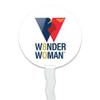 GRAPHICS & MORE Wonder Woman 80th Logo Cupcake Picks Toppers Decoration Set of 6 view 2