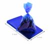 CC wonderland zone Blue Cellophane Treat Bags - 50 Pack Gift Cello Plastic Bags with Ties,for Candy Cookie Goodie Party Favors,6x9 inch view 2
