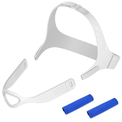 2PCS Replacement Headgear and Frame for Nuance Pro,Include 1 PCS Frame& 1PCS Stronger Touch-Fasten-ers Headgear For Nuance Pro &2PCS Fleece Strap Covers,Great Value Supplies by Medihealer..
