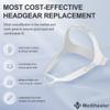 2PCS Replacement Headgear and Frame for Nuance Pro,Include 1 PCS Frame& 1PCS Stronger Touch-Fasten-ers Headgear For Nuance Pro &2PCS Fleece Strap Covers,Great Value Supplies by Medihealer.. view 2