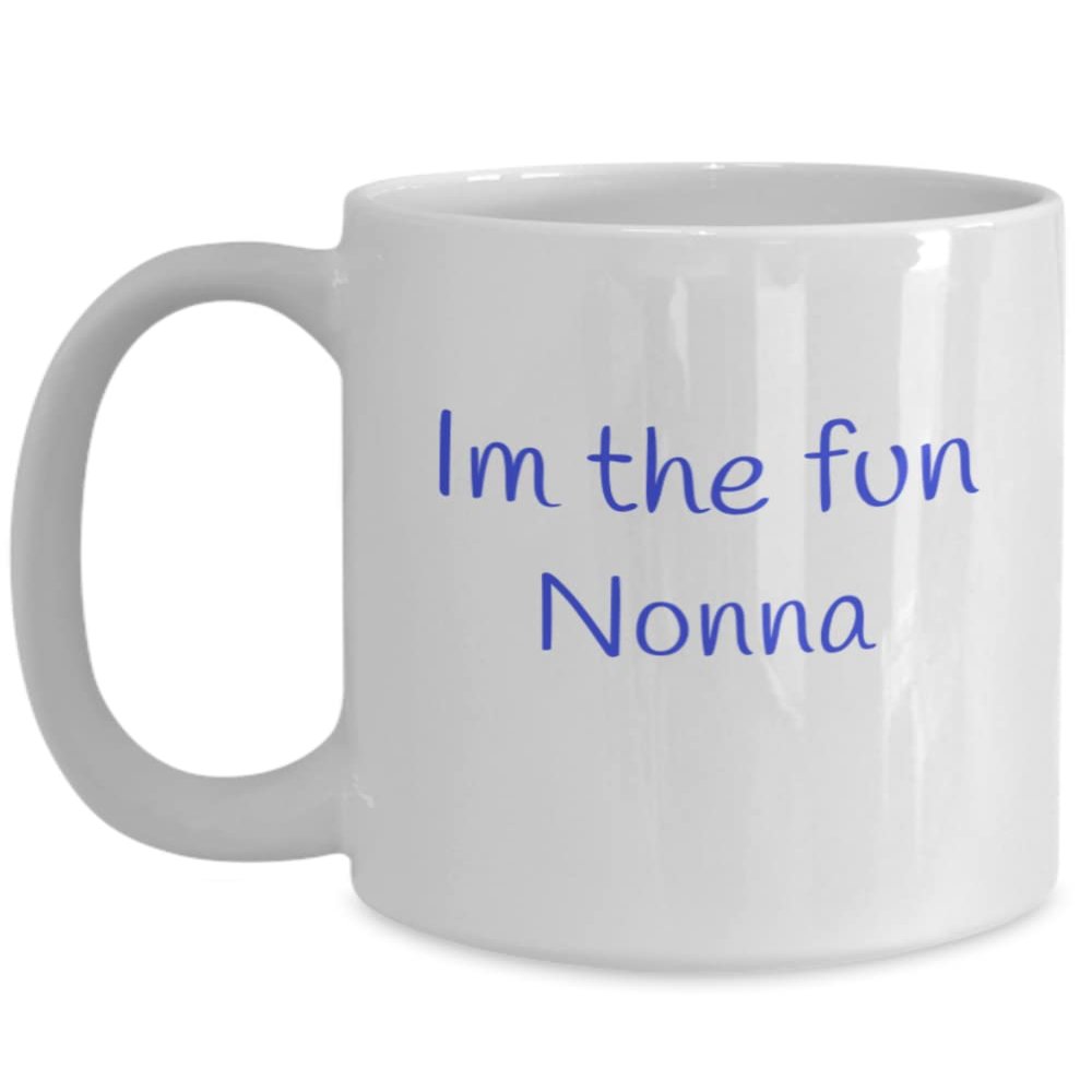 Gift for Grandma Italian I'm the Fun Nonna