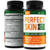 Perfect Skin Acne Pills - Clear Skin Supplement with Niacinamide, Probiotic, Zinc & Vitamin A - Anti Acne Vitamins for Teens, Men & Women - Support for Face & Back Acne, Acne Scars - 60 Capsules view 1