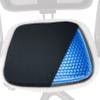 Gel Seat Cushion for Long Sitting - Portable Gel Cushion with Ergonomic Honeycomb Design - Large Size 16" x 13" x 1.75" Gel Seat Cushions for Pressure Relief Sores With Removable Cover Washable view 1