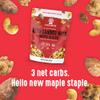 Lakanto Candied Nuts Maple Glazed - No Sugar Added, Sweetened with Monk Fruit, 3 Net Carbs, Keto Diet Friendly, Vegan, On the Go Snack Anytime (Maple Glazed) view 3