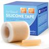 Aroamas Scar Silicone Scar Sheets  Silicone Scar Tape  1.6"x60" for Softening and Flattening Scars, C-Section, Keloid, Surgery  Reusable & Washable  Painless Removal  3-4 Month Supply view 1