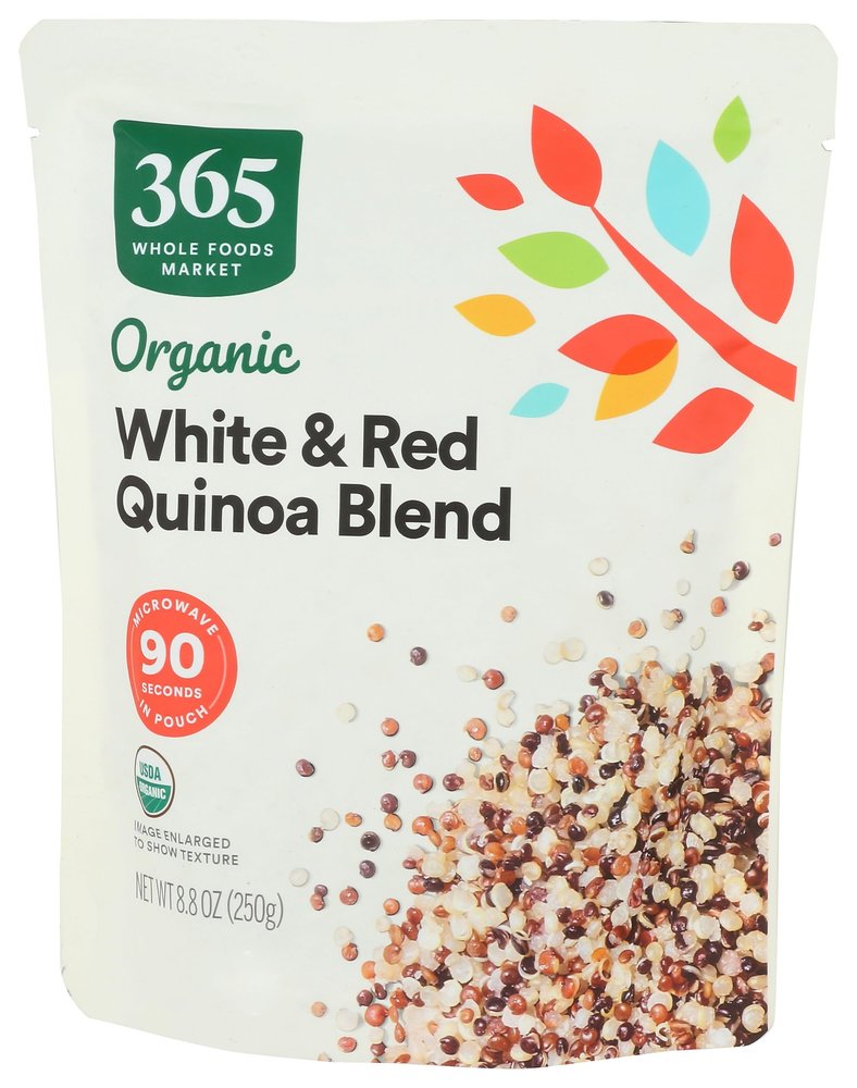 365 by Whole Foods Market, White & Red Quinoa Blend, 90-Second Microwave in Pound, 8.8 Ounce