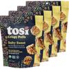 Tosi Crispy Puffs (3oz, 4 Pack), Vegan Crunchy Snacks, 8g Plant Based Protein, Nut-Free, Allergen Friendly, Healthy Snacks for Adults & Kids, Gluten Free Treats, Ancient Grains (Salty Sweet) view 1