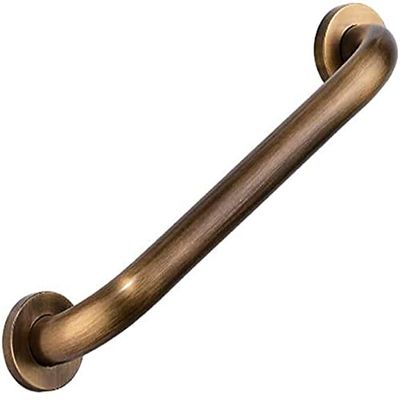 Shower Grab Bar Safety Support Rail Aluminum Grab Bar Bathroom Mobility,Disabled Grab Rail Bar/Home Assist Safety Support Handle for Bathtub Shower Cloakroom Wc (Color : Bronze, Size : 500)