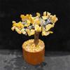 VIE Naturals Mini Chakra Tree, 60 Beads, Yellow Aventurine, 10cm view 4