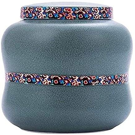 Cremation Urn Pet urnFuneral Urn Keepsake Cremation Ceramic Urns Small Amount of Human Ashes As Well As for Pets Perfect Souvenir Garden Urns for AshesWEWYQSJXBXF2110-24