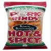 Yoder's Original, BBQ, Hot & Spicy, Salt & Vinegar or Chili Lime Pork Rinds (Chicharrones), 3.5 oz. Bags (Hot & Spicy, 4 Bags) view 1