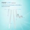 Aquario Neo Flow Premium Transparent Flexible Inlet/Outlet Pipe with Neo Surface Skimmer and Flow Adjustment Neo Reliever with 2 Pcs Free Neo Holder (L- 17 | Suitable for 16/22 MM Pipe) view 2
