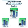 4ALLFAMILY Bag Protective Cup Cover FITS Big Nomad/Explorer/Voyager 4ALLFAMILY Medicine Coolers (Blue) view 4