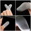 Hemobllo 6pcs -Sweat Thumb Sleeves for Gaming Breathable Finger Protectors for Smooth Screen Touch Comfortable Fit for Mobile Console Gamers view 3