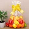 Awpeye Cellophane Bags 25 Pack, Cellophane Gift Bags, Cellophane Wide Clear Bags For Mugs, Wine Bottles And Small Baskets 2 Mil Thick view 3