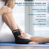 Ankle Foot Ice Pack Wrap for Injuries, Reusable Gel Ice Pack for Hot and Cold Therapies, Flexible Cold Pack for Achilles Tendonitis,Plantar Fasciitis,Swelling,Sprained,Post-Surgery Recovery view 2