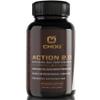 CHOQ Action 2.0 Energy & Circulation Support - Rhodiola Rosea, Beetroot & B12 Supplement - Nitric Oxide Booster for Men & Women - Focus & Recovery - 90 Capsules view 1