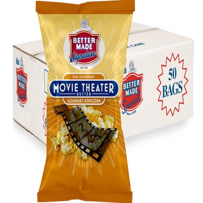 Better Made Special Cheese Flavored Popcorn - Case of 50 - .625oz Bags (MOVIE THEATER)