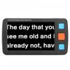 YINHA Digital Video Magnifier 5.0 Inch Screen, 4X-32X Zoom, Multi-Color Mode, 5 Levels Brightness, HDMI AV Output to TV, Ideal Tool for Reading Writing Viewing Books (Color : Black) view 1