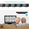 YINHA Digital Video Magnifier 5.0 Inch Screen, 4X-32X Zoom, Multi-Color Mode, 5 Levels Brightness, HDMI AV Output to TV, Ideal Tool for Reading Writing Viewing Books (Color : Black) view 2