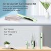 Upgraded All-in-One Ear Cleaning Tool Set with LED Light, Pick, Tweezers, Spiral Spring Spoon for Adults, Kids, and Pets (Pack of 7) view 2