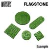 Green Stuff World Rolling Pin Flagstone 15mm 2950, Clear, (GSW-2950) view 2