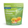 Amazon Basic Care Vitamin C Supplement Drops, Lemon, Orange & Grapefruit, 140 count (Previously SoundHealth) view 1
