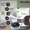 Admart Namo Organics - Pitted Dried Prunes Without Added Sugar - 500 Gm - Unsweetened Dry Fruits (No Preservatives & Additives) view 2