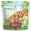 Food to Live Organic Dry Roasted Whole Cashews with Himalayan Salt, 2 Pounds Non-GMO, Oven Roasted and Lightly Salted Nuts, No Oil Added, Vegan, Kosher. High in Protein. Great Wholesome Snack