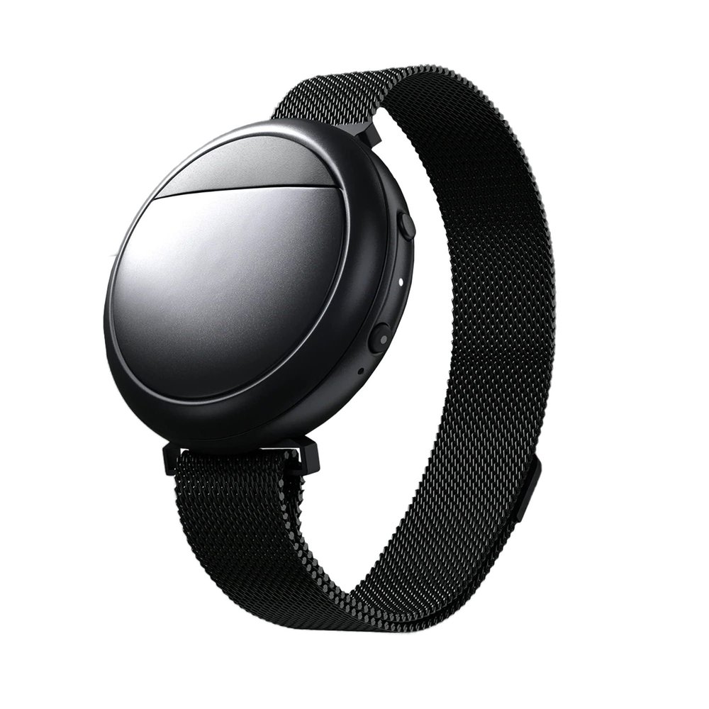 Embr Wave Cooling Bracelet - Warming Bracelet - Personalized Thermal Relief - Manage Hot Flashes, Night Sweats, Sleep, Tension - Clinically Proven - Rechargeable - Black