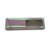 FELANAS 6 Pack Cute Cardboard Long Boxes Acetate Window for Fresh Flowers | Gift Boxes Window for Anniversaries, Weddings, Christmas | 12 x 43 x 6.6 CM : 5" x 17" x 2.5" | Frosty Purple view 3