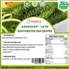 Yeahgoshopping Dried Sea Grapes, Fresh Organic Seaweed, Umibudo, Dehydrated Caulerpa Lentillifera to Eat with Salad, Sushi, Meat and Fish - 100% Natural Green (100gram/ 3.52 Oz) view 3