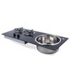 Gas Hob Cooktop 31 Inch 2 Burners Gas Stove Hob and Sink Combo with Glass Lid, Built in Gas Stoves Cooktop - LPG Gas Dual Fuel Thermocouple Protection for RV Camper Caravan Outdoor Apartments view 1
