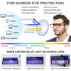 MARE AZZURO Blue Light Blocking Reading Glasses Men Large Square Computer Readers 1.0 1.25 1.5 1.75 2.0 2.25 2.5 2.75 3.0 3.5 (Tortoise 175) view 3