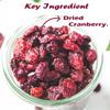 Admart Namo Organics - Dried Whole Cranberry (Bold) - 400 Gm (Pack of 2) - (Gluten Free, Vegan & Non GMO) Organic Cranberries Dry Fruits view 2
