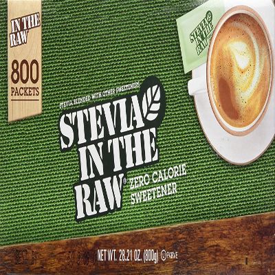 Stevia in the Raw Zero Calorie Sweetener Portion Packets, 800-count Original
