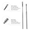 6pcs Spring Earwax Cleaner Tool Set - Spiral Design Stainless Steel Ear Picks Stainless Steel Ear Pick Set with Keychain Box,Ear Wax Removal Kit for Ear Adult view 4