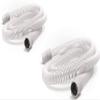 Universal CPAP Tube by Snugell (8 ft 2-Pack) - Medical Grade Flexible Polymer CPAP Hose - Compatible with All Major CPAP Machines and Most CPAP BiPap, and BiLevel Device Brands view 1