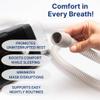 Universal CPAP Tube by Snugell (8 ft 2-Pack) - Medical Grade Flexible Polymer CPAP Hose - Compatible with All Major CPAP Machines and Most CPAP BiPap, and BiLevel Device Brands view 3