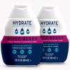 hydrate Electrolyte Liquid Drink Enhancer Drops, Low Sugar, Low Calorie, Natural Flavor Hydration Mix with Essential Vitamins B3 B6 B12 (6.22 Fl Oz (Pack of2), Mixed Berry) view 1