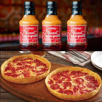 3 Malnati Dressings 2 Cheese Pizzas