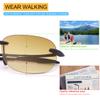 2 Pairs Rimless Bifocal Reading Sunglasses UV400 Protection Sports Outdoor Unisex Sun Readers Blue Light Blocking Glasses for Men Women Driving Safety Eyeglasses Tinted Lens Shades Eyewear 2.0 view 3