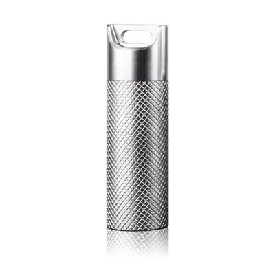 WANERSEN Titanium Waterproof Pill Case EDC Container Capsule Case Outdoor Camping Metal Box, Large