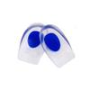 1 Pairs Gel Heel Cups, L Blue Silicone Heel Protectors Heel Cup Pads for Plantar Fasciitis, Heel Spur & Achilles Pain, Gel Heel Cups and Cushions Absorbing Support view 1