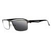 bestsight1936 Men Auto Gray Nerd Geek Reading Glass UV400 Sunglass view 1