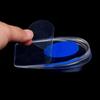 1 Pairs Gel Heel Cups, S Blue Silicone Heel Protectors Heel Cup Pads for Plantar Fasciitis, Heel Spur & Achilles Pain, Gel Heel Cups and Cushions Absorbing Support view 4