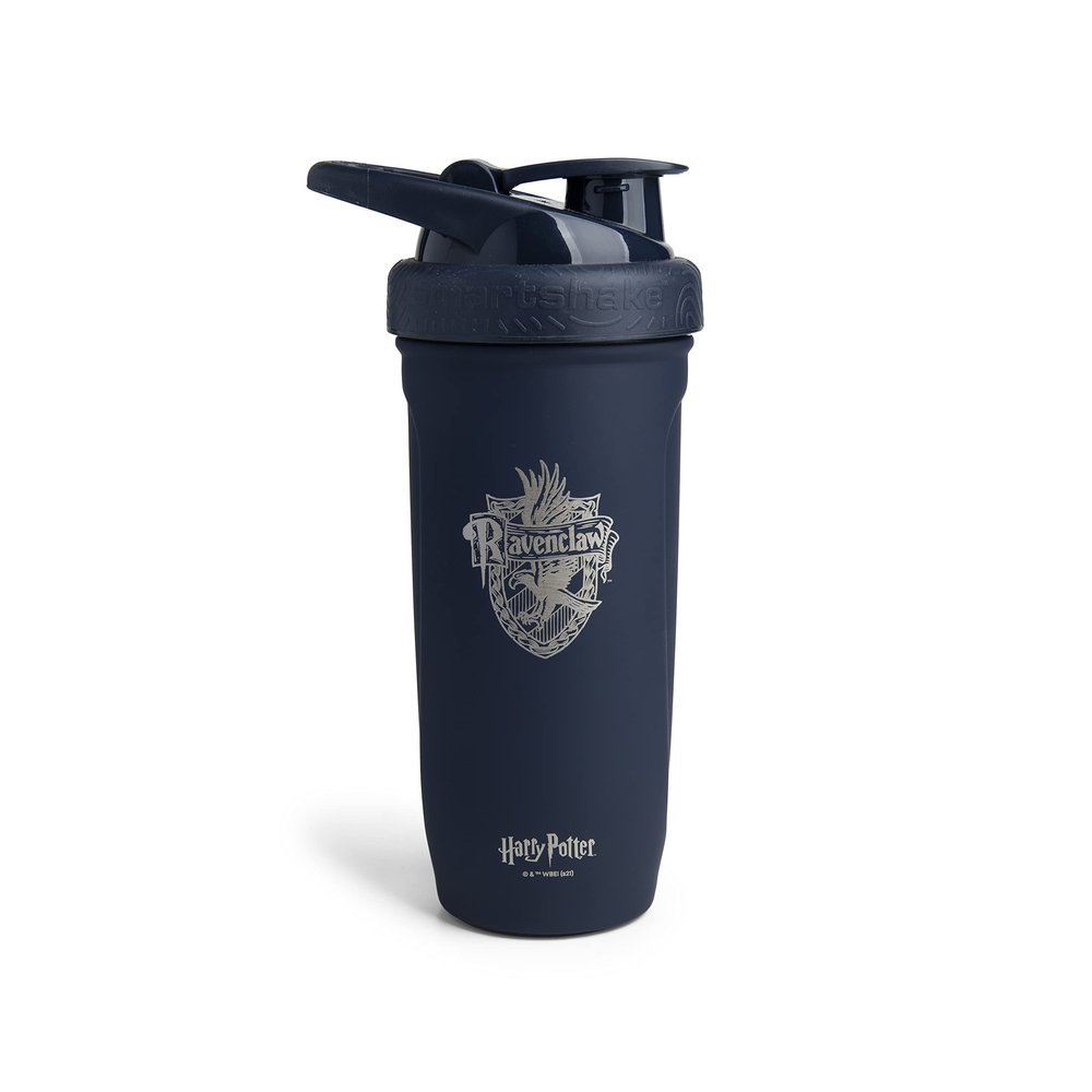 Smartshake Reforce Stainless Steel Harry Potter Ravenclaw Shaker Bottle (900 ML /30oz) | Light Weight Resistance Sports Shaker Bottle with a Soft Lid | Leakproof, BPA Free & DEHP Free